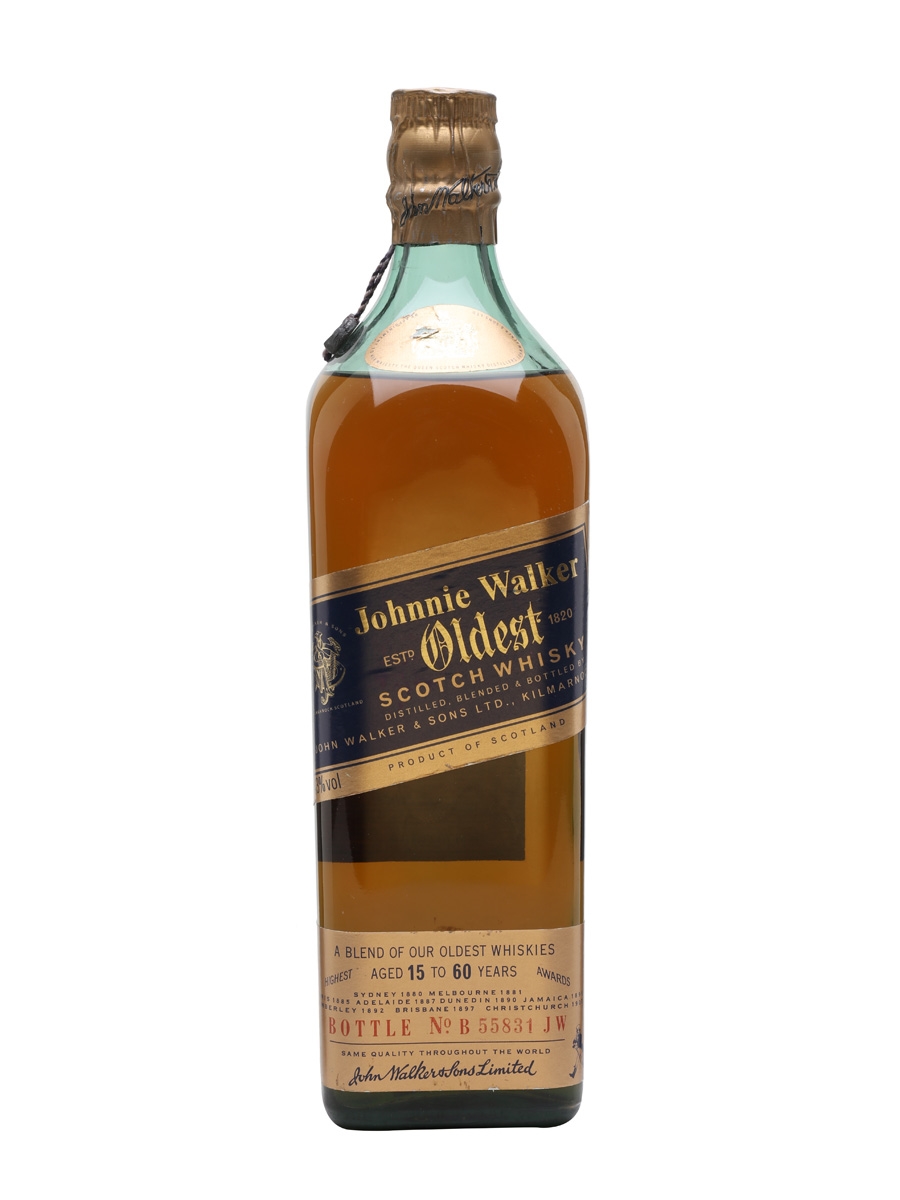 ウイスキー Johnnie Walker Oldest Scotch Whisky Johnnie Walker Oldest 15-60 Years | Old Liquor Company