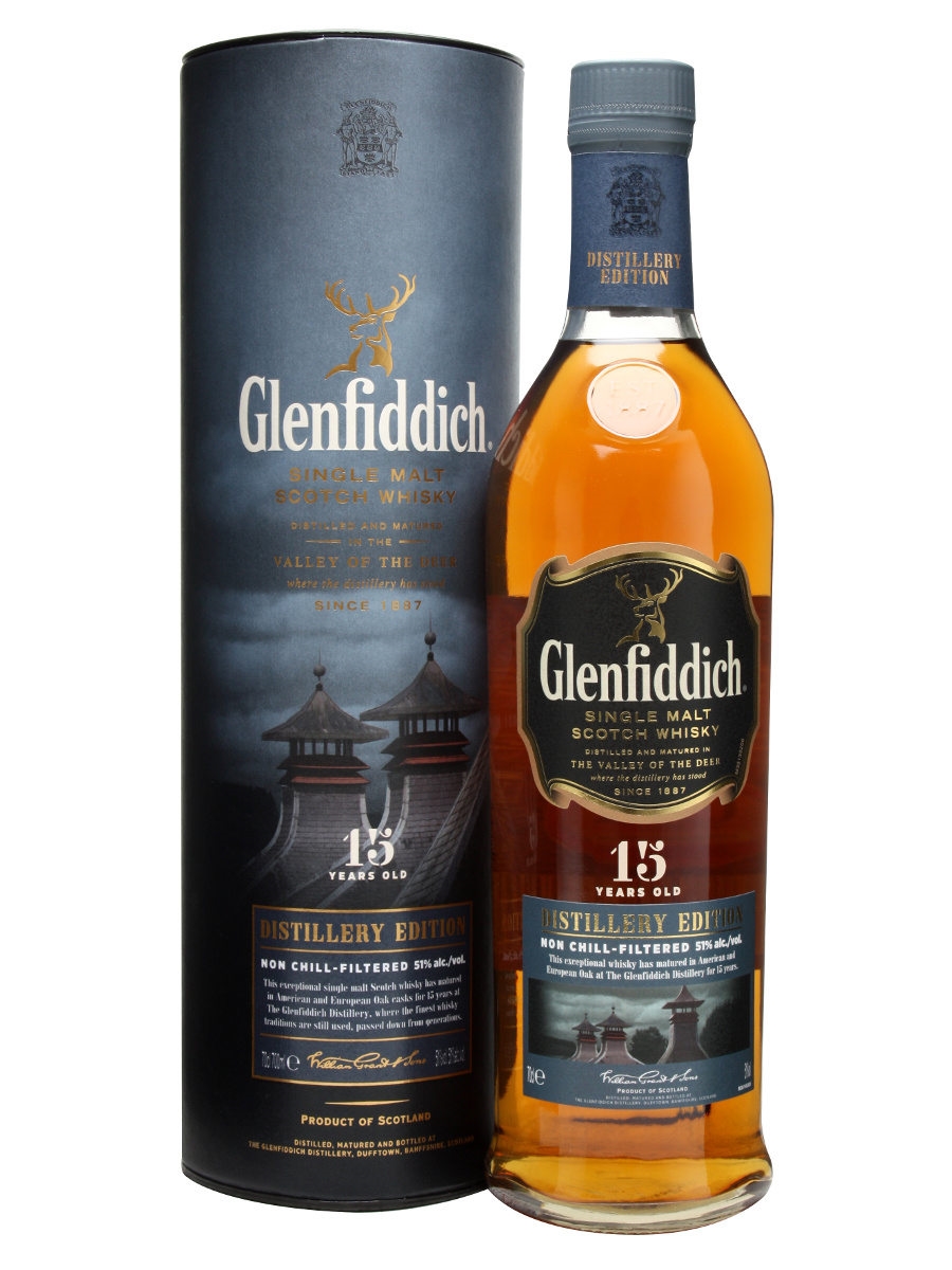 【K.k】Glenfiddich 15 Year Old ウイスキー Glenfiddich 15 Year Old Solera Reserve Single Malt Scotch